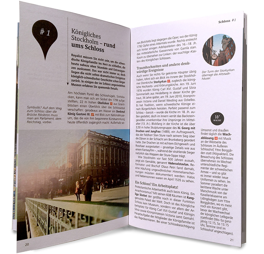 Detail of DuMont direkt Travel Guides – Redesign