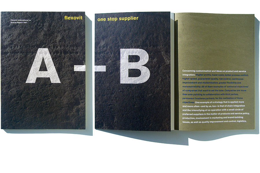 Detail of Flexovit –<br/>Annual Report