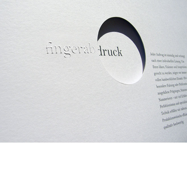 Detail of spreedruck –<br/>Corporate Literature and Branding