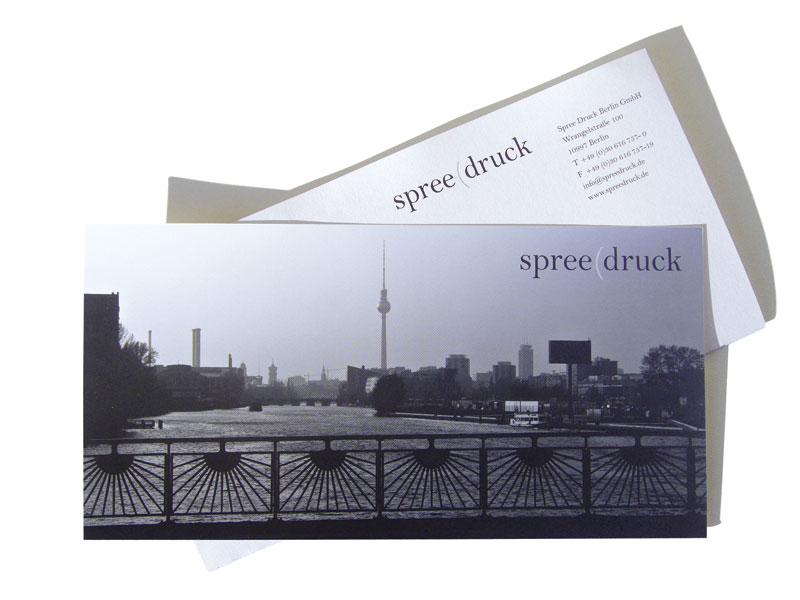 Detail aus spreedruck –<br/>Corporate Identity